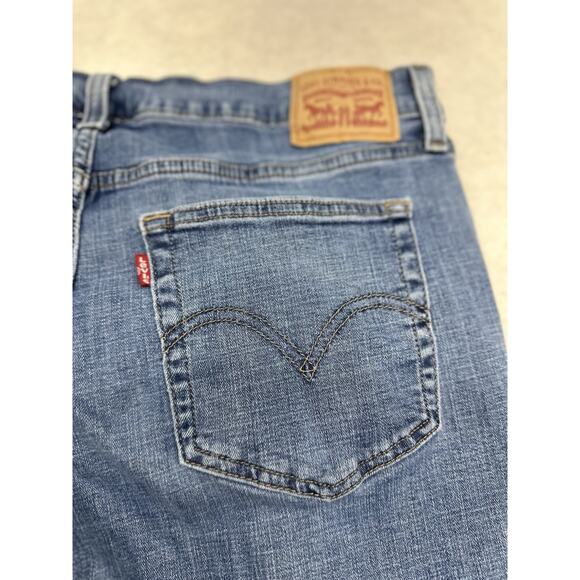 Levis Boyfriend Jeans Womens 31 Distressed Denim 31/27 - Picture 10 of 11